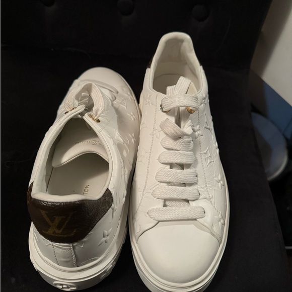 Louis Vuitton time out sneaker white womens shoe size Europe 40 - Picture 8 of 9